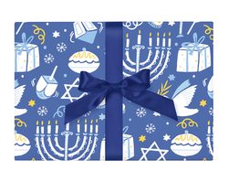 Wrapping Paper - Hanukkah - 3 Sheets