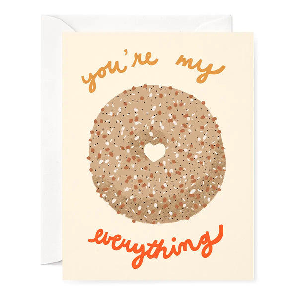 Card - Love - You're My Everything Bagel