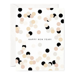 Card - New Year's - Confetti
