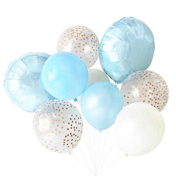 Balloon Bouquet - Light Blue