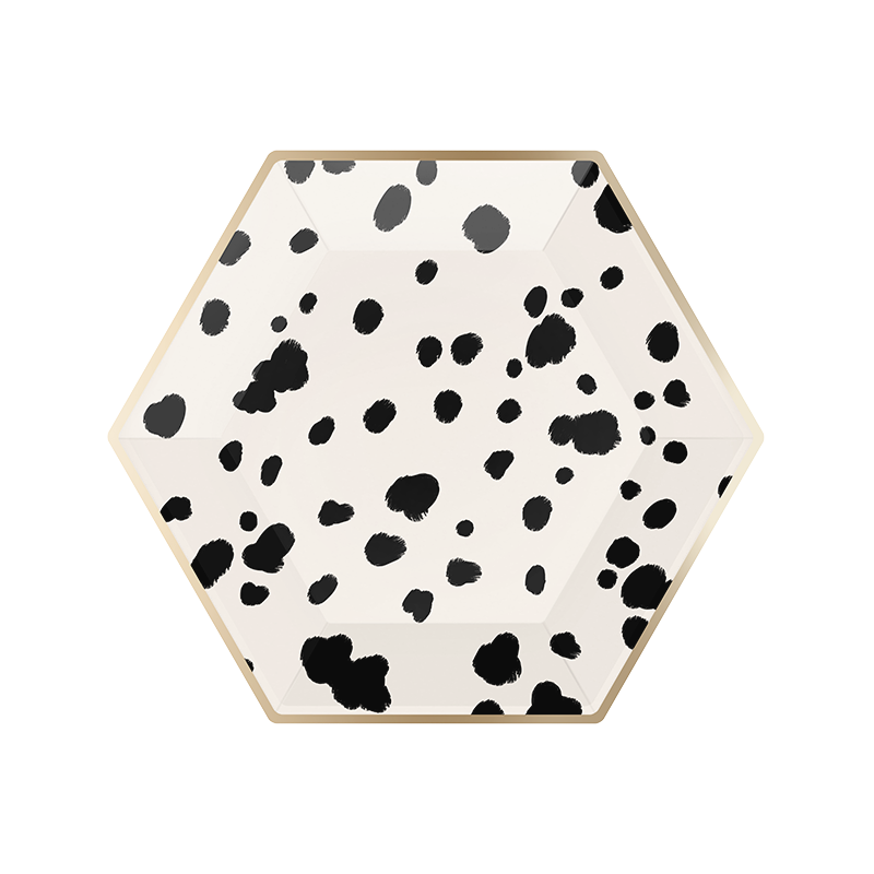Dalmatian Paper Plates - Paperboy