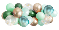 Balloon Garland - Emerald Green