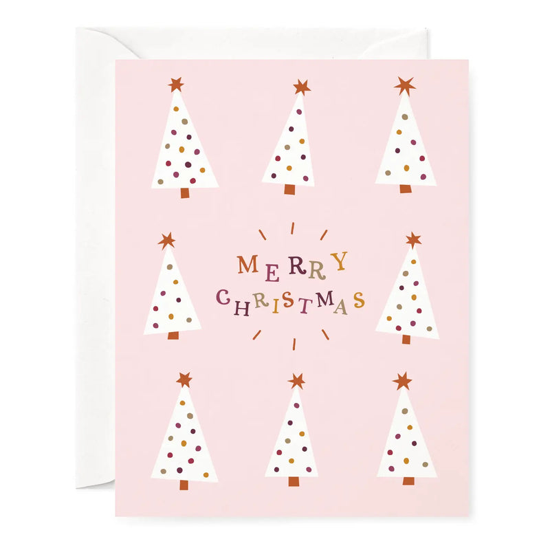 Card - Christmas - Boho Desert Trees