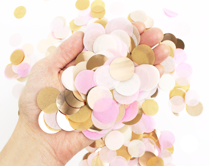 Confetti - Rustic Blush