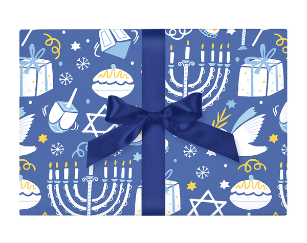 Wrapping Paper - Hanukkah - 3 Sheets