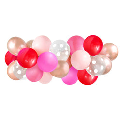 Balloon Garland - Pink & Red (Valentine's Day)