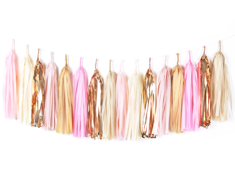 Tassel Garland Kit - Rustic Blush