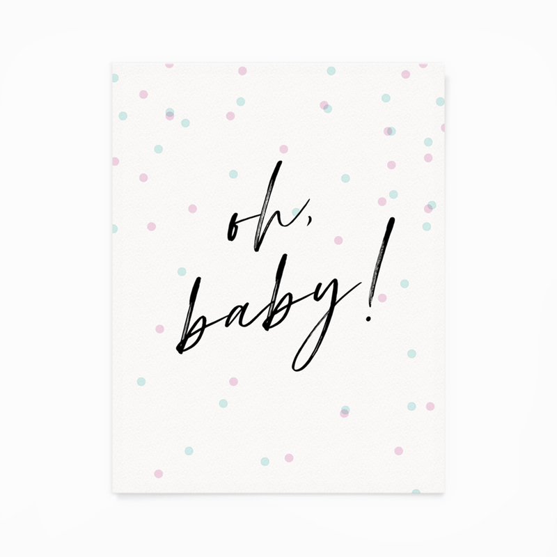 Card - Baby - Oh Baby!