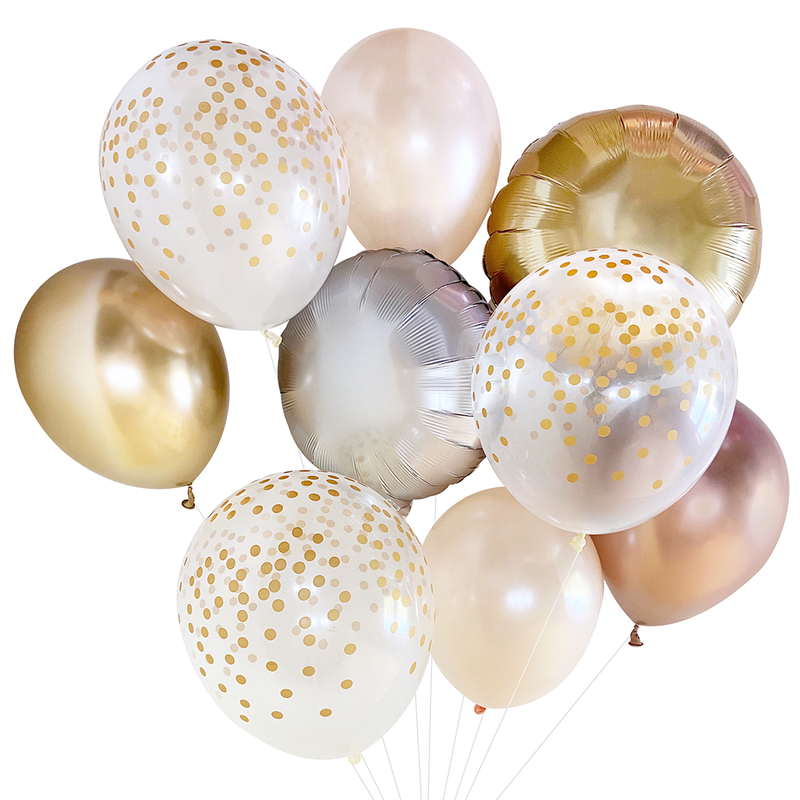 Champagne Gold Balloons