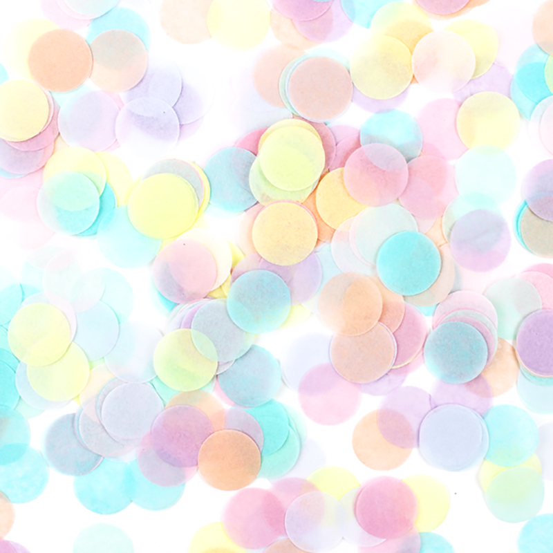 Confetti - Pastel Rainbow