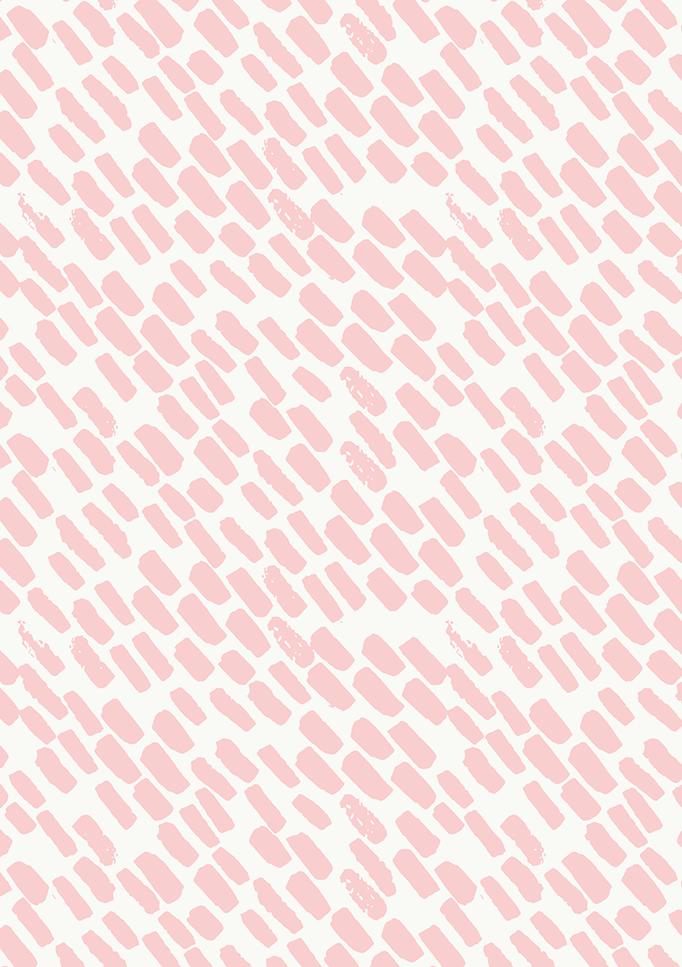 Wrapping Paper - Pink Brush Strokes - 3 Sheets