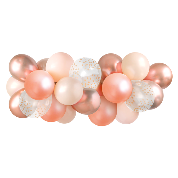 Balloon Garland - Rose Gold