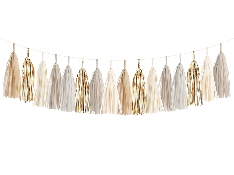 Tassel Garland Kit Champagne Paperboy