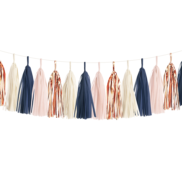 Blush tassel hot sale garland