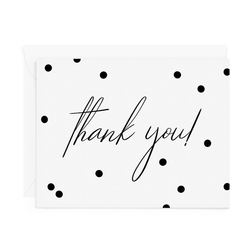 Card - Thank You - Confetti