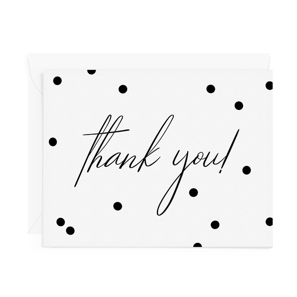 Card - Thank You - Confetti